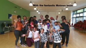 With the fantastic Motown team
